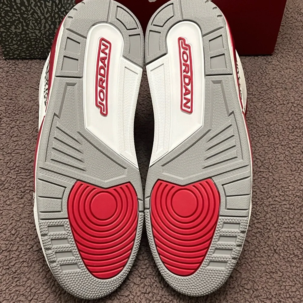 🔥Jordan 3 Cardinals DS🔥M-10.5 - Picture 6 of 11